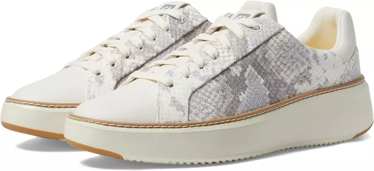 Кроссовки Cole Haan Grandpro Topspin Sneaker, цвет Roccia Pearly Snake Print/Ivory