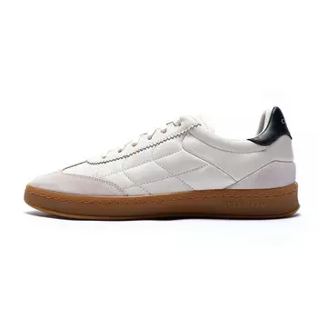 Кроссовки COLE HAAN Skateboarding Shoes Men Low-top White/Gray, белый/серый