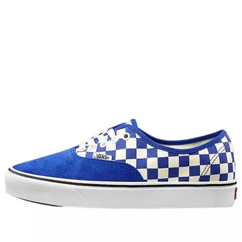 Кроссовки comfycush authentic 'checker blue' Vans, синий