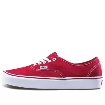 Кроссовки comfycush authentic 'racing red' Vans, красный