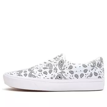 Кроссовки comfycush era 'paisley - white' Vans, черный