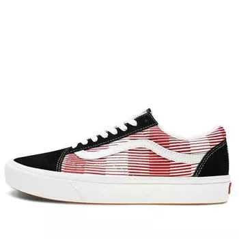 Кроссовки comfycush old skool 'black white red' Vans, черный