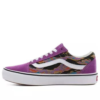 Кроссовки comfycush old skool 'dewberry tiger camo' Vans, фиолетовый