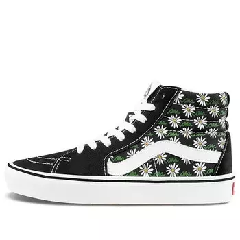 Кроссовки comfycush sk8-hi black/white Vans, черный