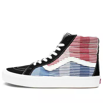 Кроссовки comfycush sk8-hi reissue 'black red blue' Vans, черный