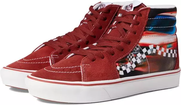 Кроссовки ComfyCush SK8-Hi Vans, цвет Fired Brick