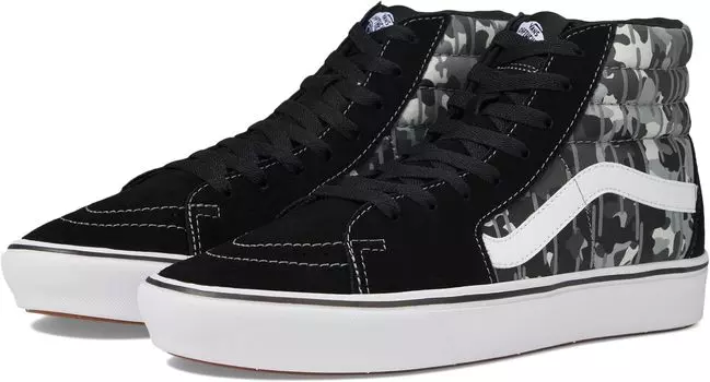 Кроссовки ComfyCush SK8-Hi Vans, цвет Reflective Rain Camo Black