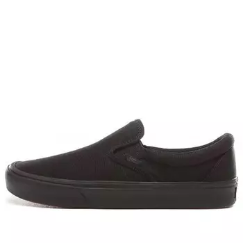 Кроссовки comfycush slip-on black Vans, черный