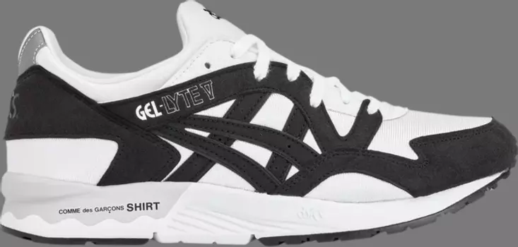 Кроссовки comme des garons shirt x gel lyte 5 'white' Asics, белый
