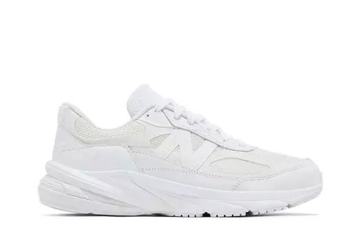 Кроссовки Comme des Garons Homme x 990v6 Made in USA 'White', белый