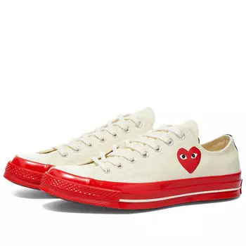Кроссовки Comme des Garons Play x Converse Chuck Taylor Red Sole Low