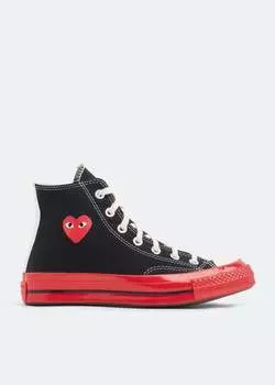 Кроссовки COMME DES GARONS PLAY X Converse sneakers, черный