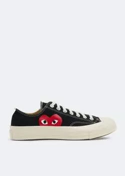 Кроссовки COMME DES GARONS PLAY X Converse sneakers, черный