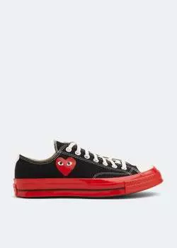 Кроссовки COMME DES GARONS PLAY X Converse sneakers, черный