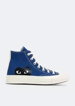Кроссовки COMME DES GARONS PLAY X Converse sneakers, синий
