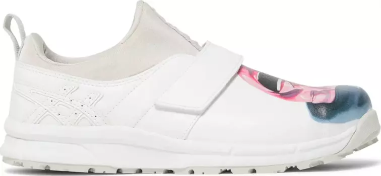 Кроссовки comme des garons shirt x yue minjun x winjob cp303 'smiling man graphic' Asics, белый