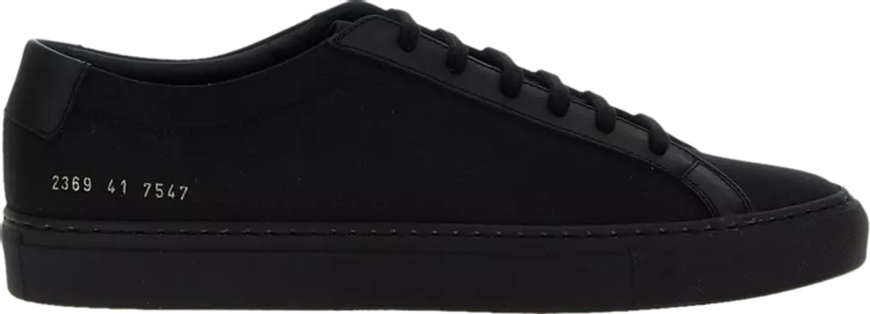 Кроссовки Common Projects Achilles Low 'Black', черный