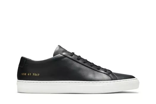 Кроссовки Common Projects Achilles Low Black, черный
