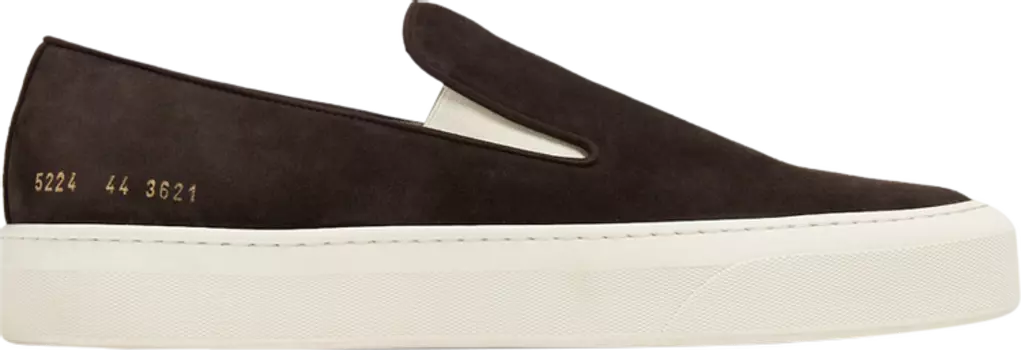 Кроссовки Common Projects Slip-On 'Brown', коричневый