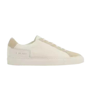 Кроссовки Common Projects Wmns Retro Wool White, белый