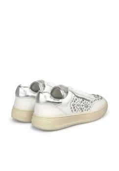 Кроссовки CON PUNTERA REDONDEADA Y CIERRE CON CORDONES Alma en Pena, белый деним