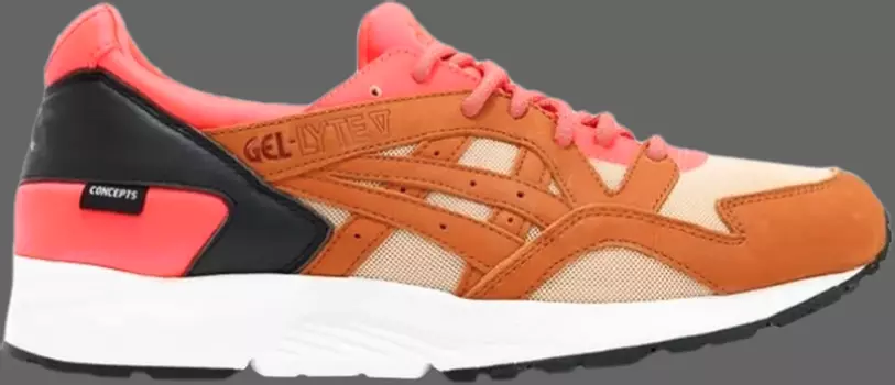 Кроссовки concepts x gel lyte 5 'mix & match' Asics, розовый