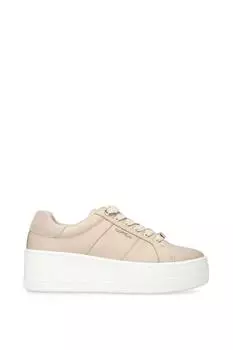 Кроссовки 'Connected' Leather Trainers Carvela, бежевый