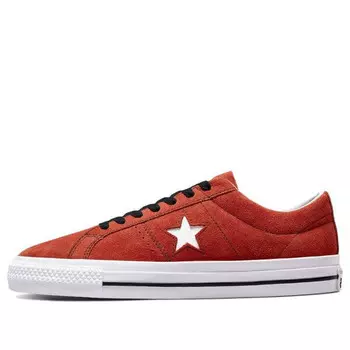 Кроссовки cons one star pro suede Converse, красный