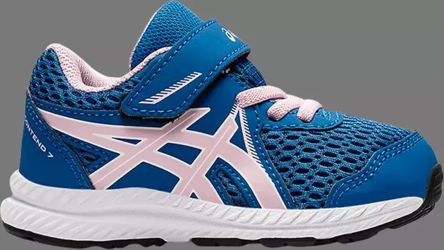 Кроссовки contend 7 td 'lake drive barely rose' Asics, синий