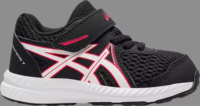 Кроссовки contend 7 ts 'black electric red' Asics, черный