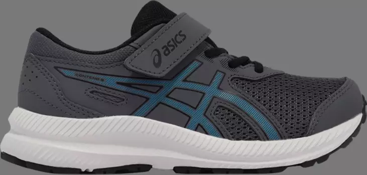 Кроссовки contend 8 ps 'carrier grey island blue' Asics, серый
