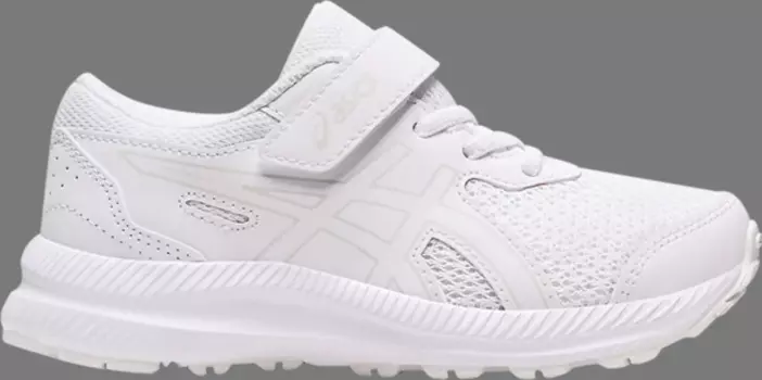 Кроссовки contend 8 ps 'triple white' Asics, белый