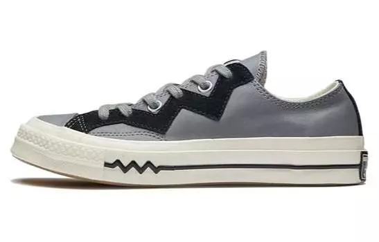 Кеды Converse Chuck 1970s Leather Low Top Grey Black Women's