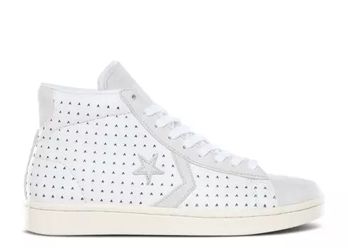 Кроссовки Converse Ace Hotel X Pro Leather Mid 'Perforated A Pattern - White', белый