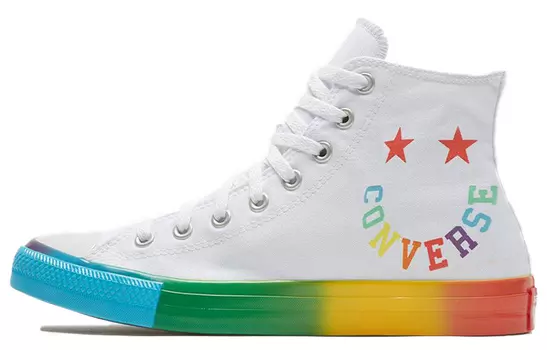 Кроссовки Converse Chuck Taylor All Star High 'Smiley - Pride'