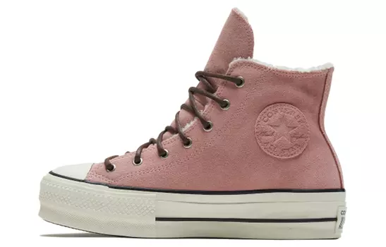 Кеды Converse Sherpa Chuck Taylor All Star Platform High Top 'Pink Blue' Women's