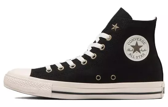 Кроссовки Converse All Star Skateboarding Shoes Unisex High-top Black, черный