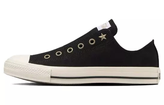 Кроссовки Converse All Star Skateboarding Shoes Unisex Low-top Black, черный