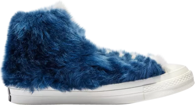 Кроссовки Converse AMBUSH x Chuck 70 High Fuzzy - Navy Blue, синий