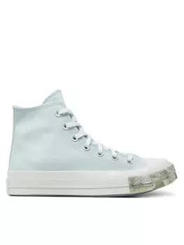 Кроссовки Converse Bambas Chuck 70 Marbled Hi A03527C, синий