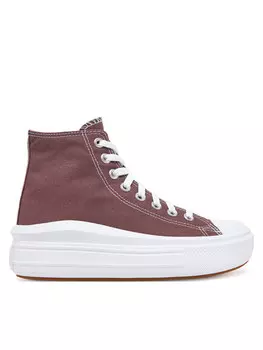 Кроссовки Converse Bambas Chuck Taylor All Star Move Platform A10665C, вишневый/бордовый