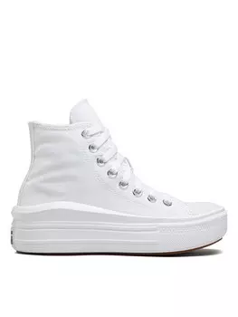 Кроссовки Converse Bambas Chuck Taylor All Star Move Platform 568498C, белый