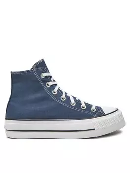 Кроссовки Converse Bambas Chuck Taylor All Star Lift Platform HI A08215C, темно-синий