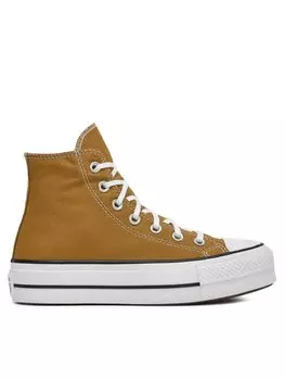 Кроссовки Converse Bambas Chuck Taylor All Star Lift Platform HI A07210C, коричневый