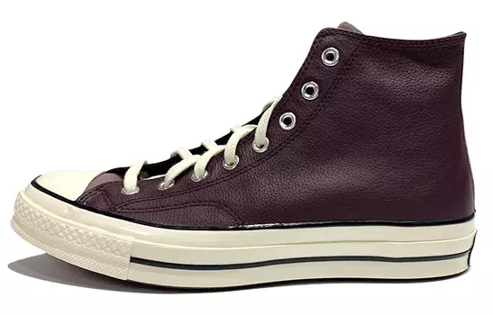 Кроссовки Converse Chuck Taylor All Star 70 Hi Leather Colorblock Black Currant