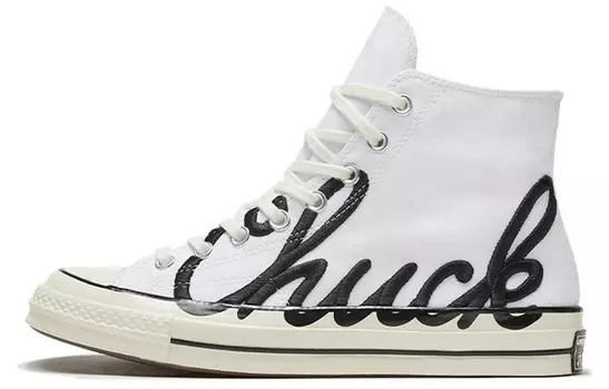 Кроссовки Converse Chuck Taylor All Star 70 Hi Scripted Signature White