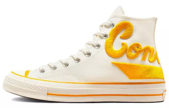 Кроссовки Converse Chuck 70 High Classic White Orange