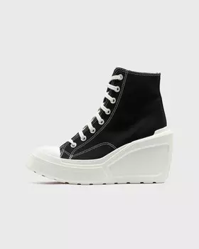 Кроссовки Converse Chuck 70 De Luxe Wedge, цвет black/black/egret