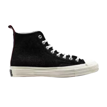 Кроссовки Converse Chuck 70 Hi 'Black Egret', черный
