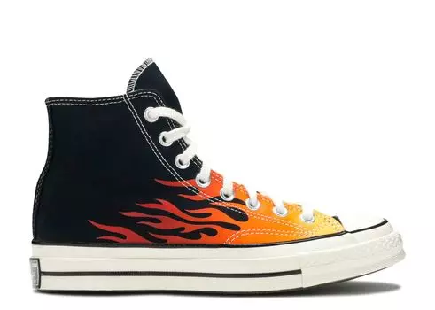 Кроссовки Converse Chuck 70 Hi 'Flames', черный